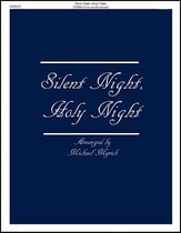 Silent Night, Holy Night TTBB choral sheet music cover